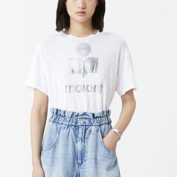 ISABEL MARANT ÉTOILE T-SHIRT - Picture 1 of 3